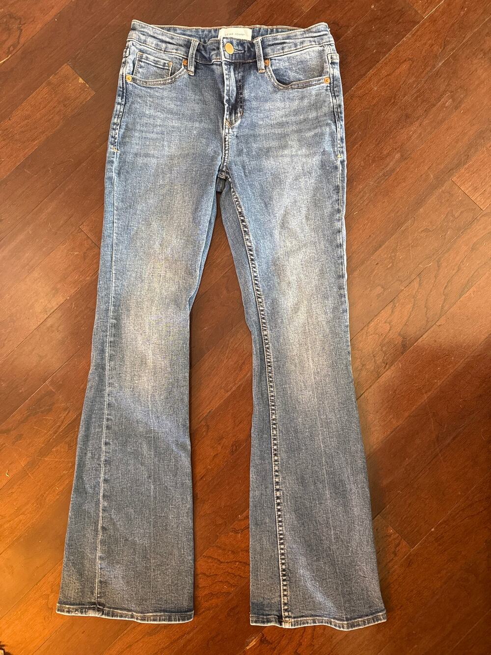 Men Jeans Dear John JAXTON Bootcut Size 26 Small Flare